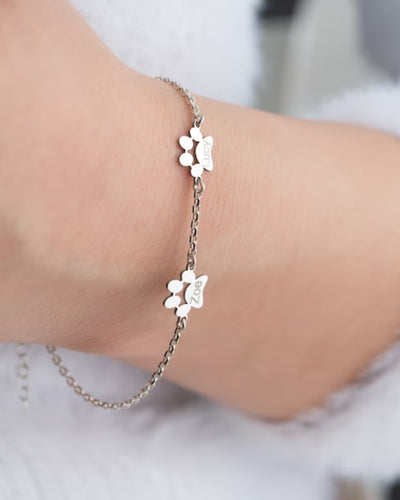 Customizable Paw Bracelet